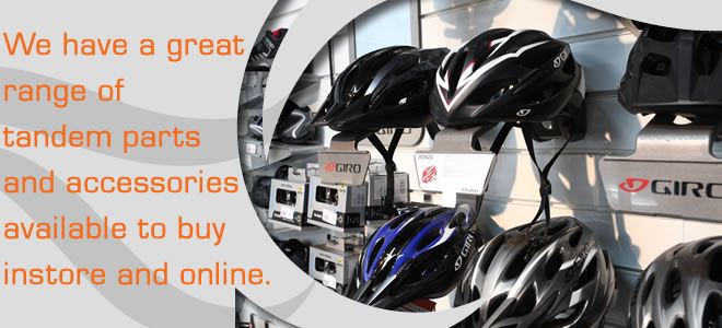 We have a great range of tandem parts and accessories available to buy online and in store