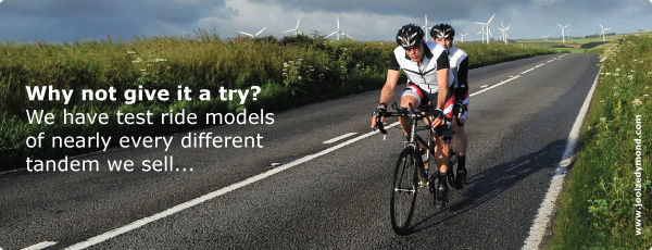 Visit our tandem shop, located in the beautiful village of Gargrave, in the Yorkshire Dales