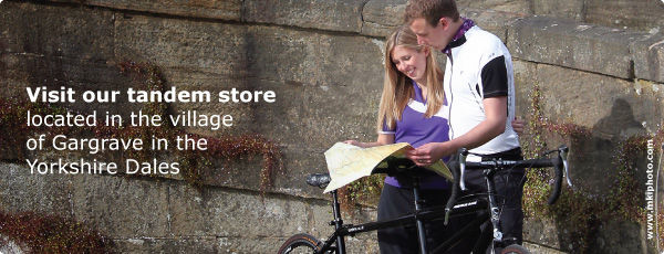 Visit our tandem store, located in the beautiful village of Gargrave, in the Yorkshire Dales