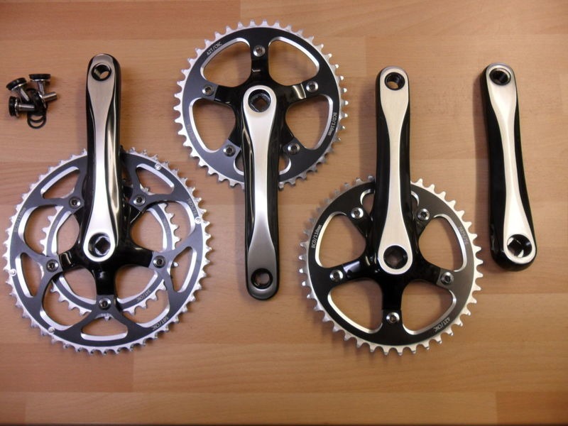 ORBIT TANDEMS Pluto tandem chainset click to zoom image