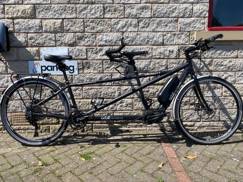 ORBIT TANDEMS Velocity electric assist Steps E8000 click to zoom image