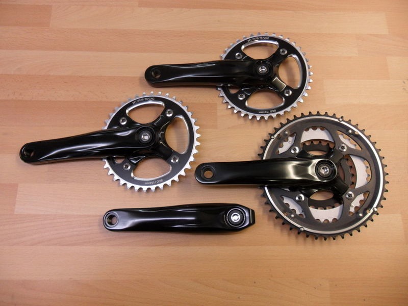 ORBIT TANDEMS Tandem Crossover chainset 26/36/48 click to zoom image