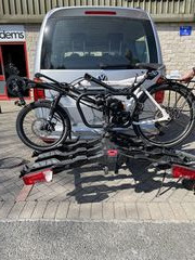 HASE Pino Tour Half Recumbent Tandem Bicycle click to zoom image